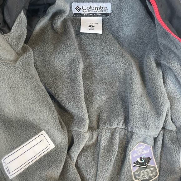Columbia Baby Fleece Lined Zip Front Snowsuit - Picture 7 of 8